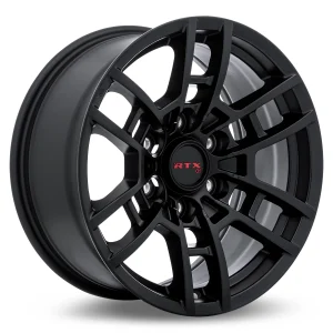 RTX Wheels – Hilux – Black – 17″x8″ 5mm – All weather Wheels – 163701